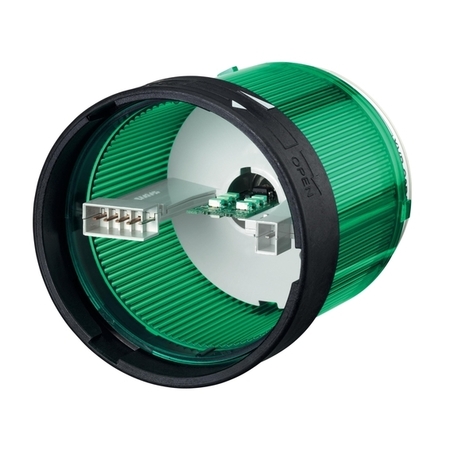 Световой модуль Schneider Electric Harmony XVB Universal, 70 мм, Зеленый, XVBC2B3