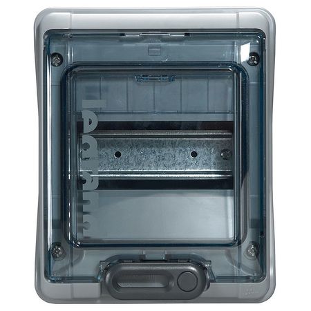 Распределительный шкаф Legrand Plexo³, 6 мод., IP65, навесной, пластик, дверь, с клеммами, 601976