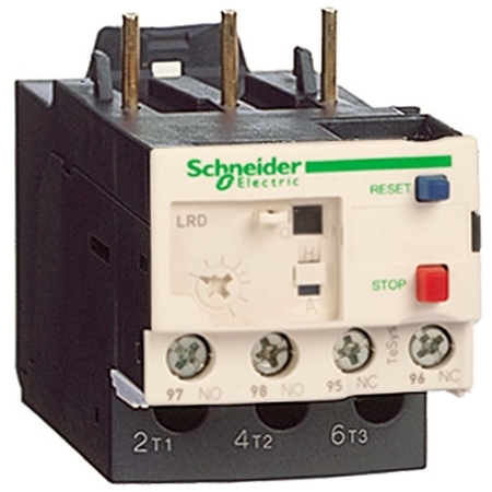 Реле перегрузки тепловое Schneider Electric TeSys 0,16-0,25А, класс 10, LRD02