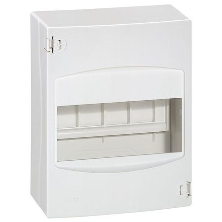 Распределительный шкаф Legrand Mini S, 6 мод., IP30, навесной, пластик, дверь, 001306