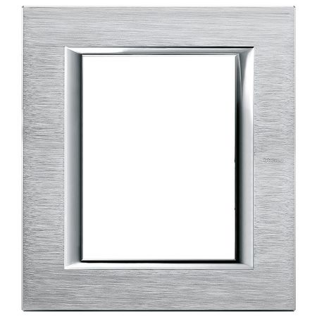 Рамка 3+3 модуля BTicino AXOLUTE, хром, HA4826CR