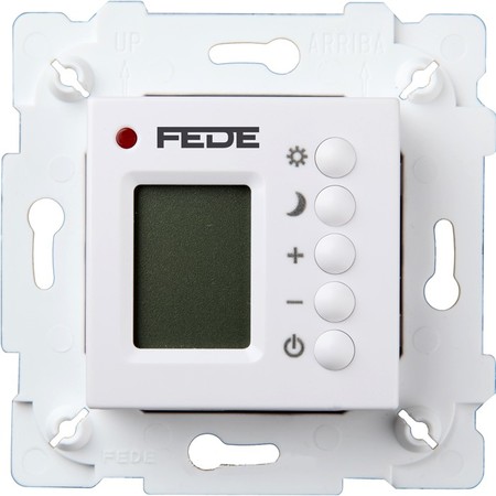 Светорегулятор клавишный FEDE Коллекции FEDE, 500 Вт, бежевый, FD16238-A