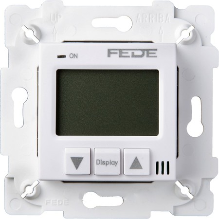 Светорегулятор клавишный FEDE Коллекции FEDE, 500 Вт, черный, FD16238-M