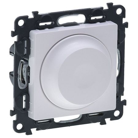 Светорегулятор поворотно-нажимной Legrand VALENA LIFE, 300 Вт, для LED 5-75 ВА, белый, 752460