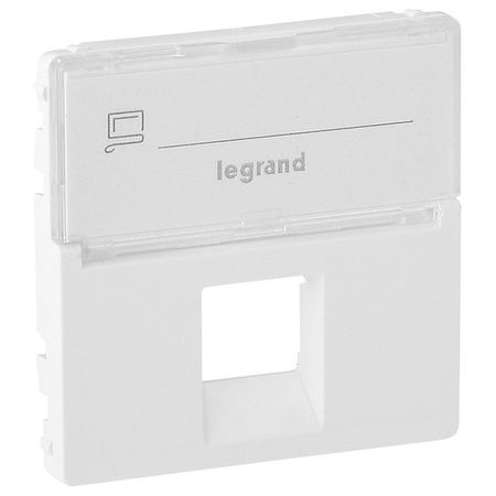 Накладка на розетку информационную Legrand VALENA, белый, 755470