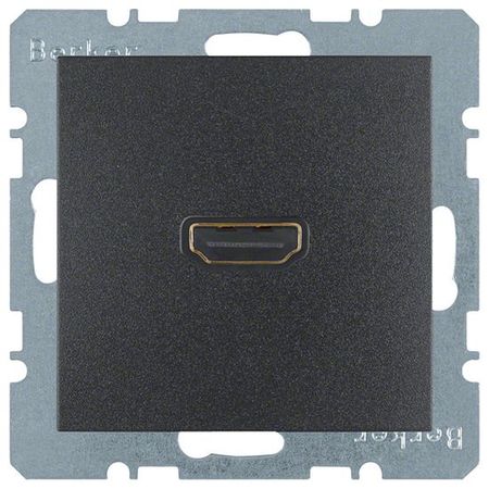 Розетка HDMI Berker, антрацит, 3315431606