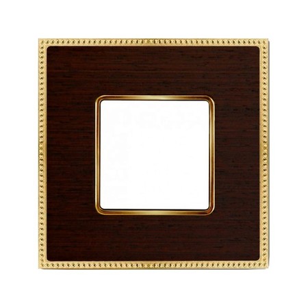 Рамка 1 пост FEDE BELLE EPOQUE, wenge/bright gold, FD01451WOB