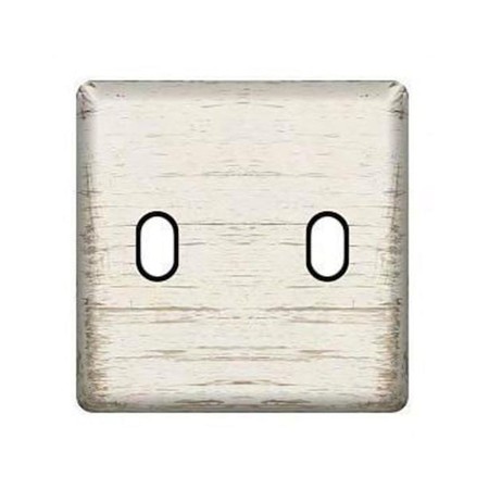 Накладка на тумблер FEDE, white decape/черный, FD04321BD-M