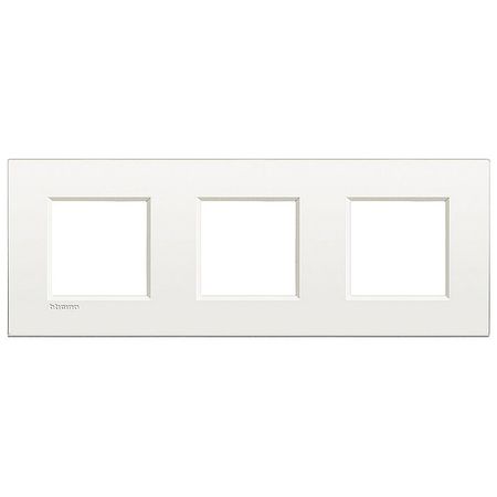 Рамка 3 поста BTicino LIVING LIGHT, белый, LNE4802M3BN