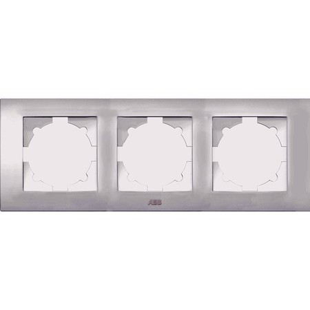 Рамка 3 поста ABB COSMO, белый, 612-010200-227
