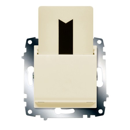 Карточный выключатель ABB COSMO, электронный, кремовый, 619-010300-265
