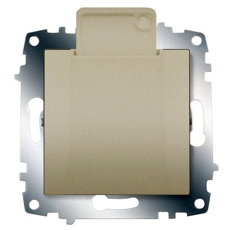 Карточный выключатель ABB COSMO, механический, титан, 619-011400-266