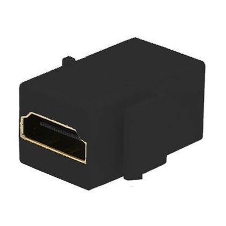 Розетка HDMI FEDE FEDE МЕХАНИЗМЫ И НАКЛАДКИ, черный, FD-210HD-M