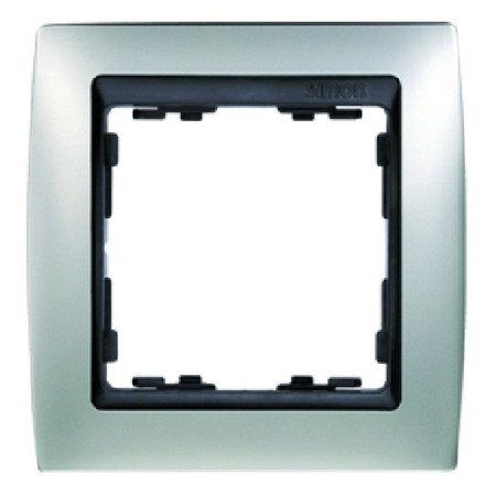 Рамка 1 пост Simon SIMON 82, алюминий матовый, 82814-33