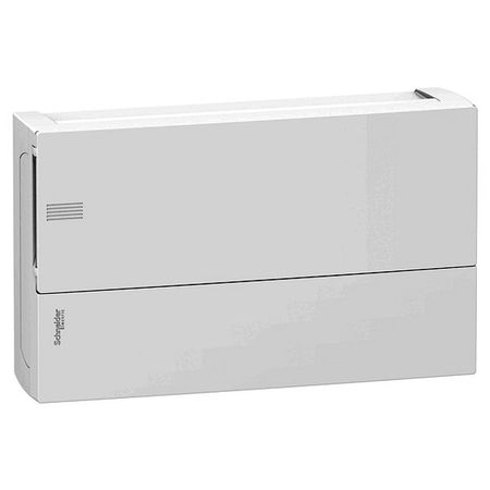 Распределительный шкаф Schneider Electric MINI PRAGMA, 18 мод., IP40, навесной, пластик, белая дверь, с клеммами, MIP12118