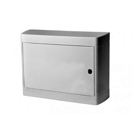 Распределительный шкаф Legrand Nedbox, 12 мод., IP40, навесной, пластик, белая дверь, с клеммами, 601236