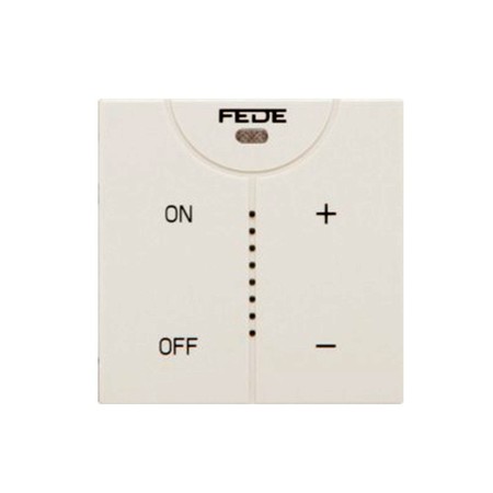 Светорегулятор клавишный FEDE Коллекции FEDE, 600 Вт, белый, FD28625