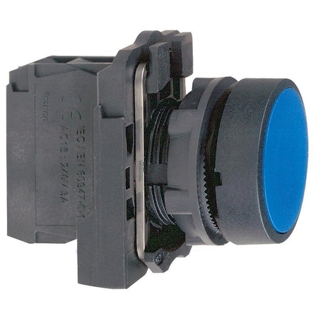 Кнопка Schneider Electric Harmony 22 мм, IP66, Синий, XB5AA61