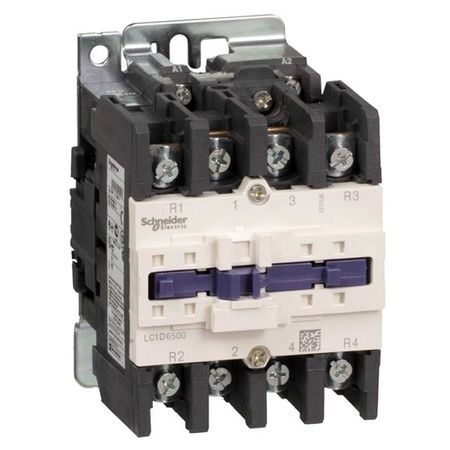 Контактор Schneider Electric TeSys LC1D 4P 80А 440/48В AC 45кВт, LC1D65008E7