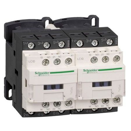 Реверсивный контактор Schneider Electric TeSys LC2D 3P 9А 400/220В AC 4кВт, LC2D096M7