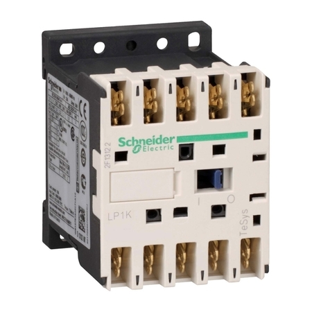 Контактор Schneider Electric Tesys LP1K 3P 6А 400/24В DC 2.2кВт, LP1K06107BD