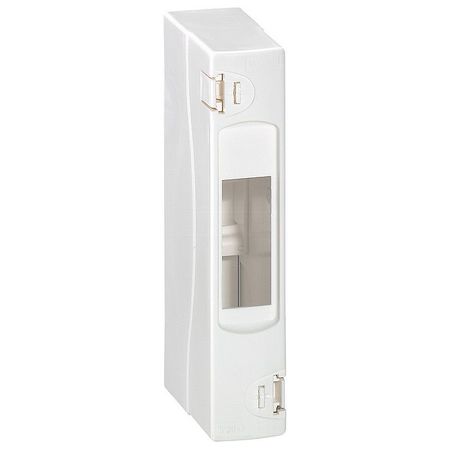 Распределительный шкаф Legrand Mini S, 1 мод., IP30, навесной, пластик, дверь, 001301