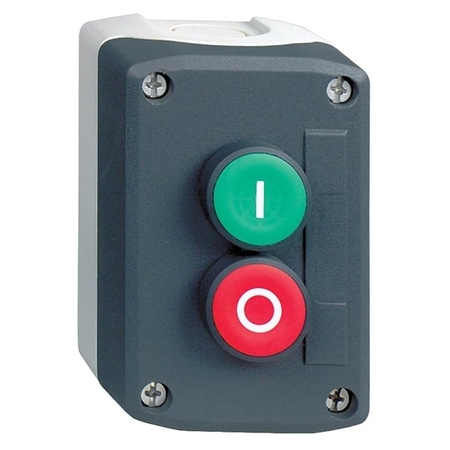 Кнопочный пост Schneider Electric Harmony XALD, 2 кнопки, XALD213E