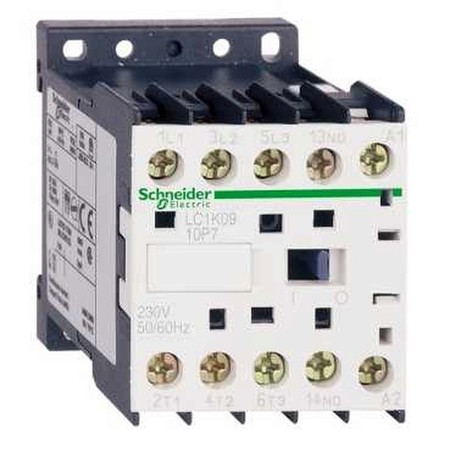 Контактор Schneider Electric TeSys LC1K 3P 9А 400/200В AC 4кВт, LC1K0901L7