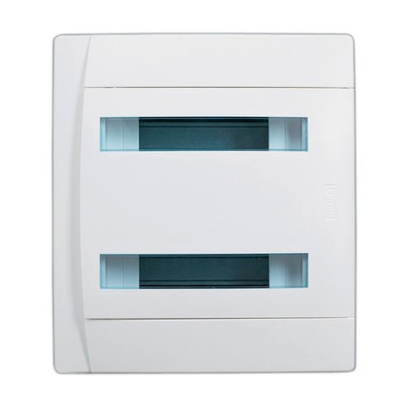 Распределительный шкаф Legrand Practibox 24 мод., IP40, встраиваемый, пластик, белая дверь, 601113
