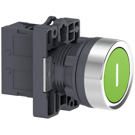 Кнопка Schneider Electric Thorsman 22 мм, IP20, Зеленый, XA2EA3311