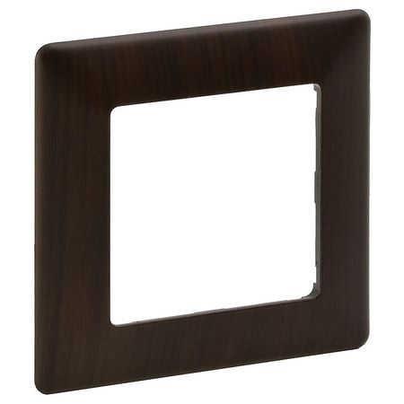 Рамка 1 пост Legrand VALENA LIFE, темное дерево, 754171