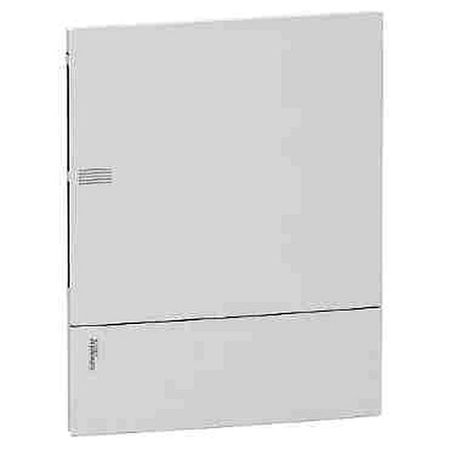 Распределительный шкаф Schneider Electric MINI PRAGMA 24 мод., IP40, встраиваемый, пластик, белая дверь, с клеммами, MIP22212