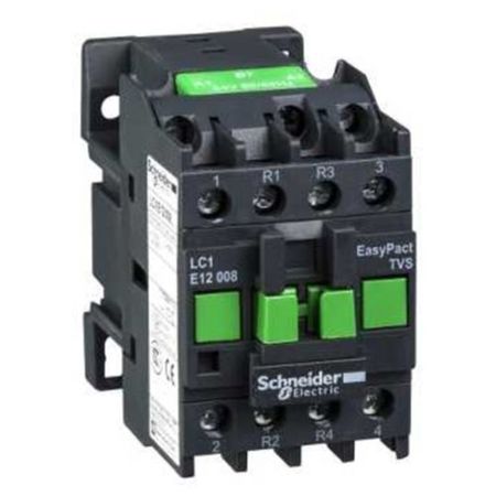 Контактор Schneider Electric EasyPact TVS 4P 25А 400/24В AC, LC1E12008B7
