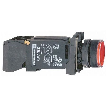 Кнопка Schneider Electric Harmony 22 мм, 240В, IP66, Красный, XB5AW3445