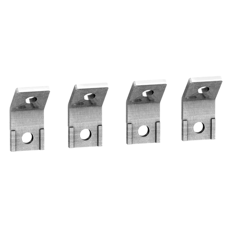 4 КОНТ.ПЛАСТИН С УГЛОМ 45+РАЗД.ПОЛ.<630A, LV432587