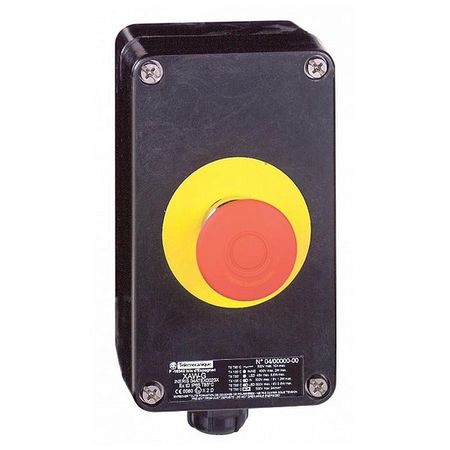 Кнопочный пост Schneider Electric Harmony XAW, 1 кнопка, XAWF178EX