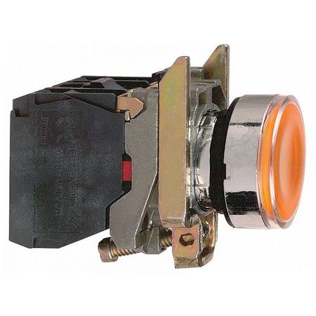 Кнопка Schneider Electric Harmony 22 мм, 24В, IP66, Оранжевый, XB4BW35B5