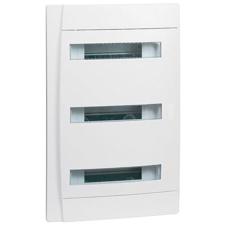 Распределительный шкаф Legrand Practibox 36 мод., IP40, встраиваемый, пластик, белая дверь, 601114