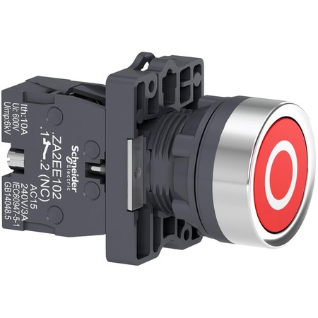 Кнопка Schneider Electric Thorsman 22 мм, IP20, Красный, XA2EA4322