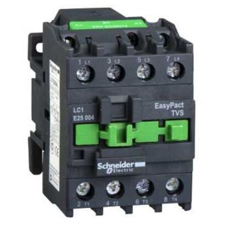 Контактор Schneider Electric EasyPact TVS 4P 40А 400/24В AC, LC1E25008B7