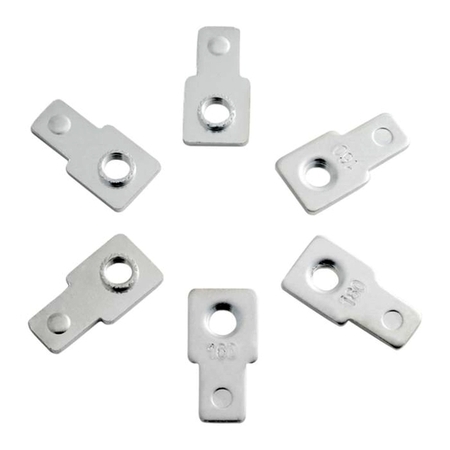 Комплект (6 шт) расширителей выводов под шину 125А EKF PROxima, mccb99-a-99