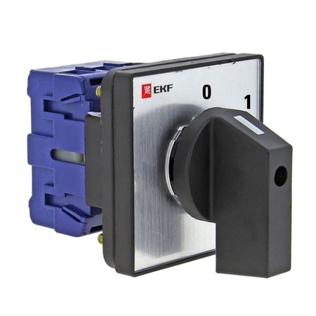 Кулачковый переключатель EKF PROxima, 2 позиции, 10А, pk-1-12-10