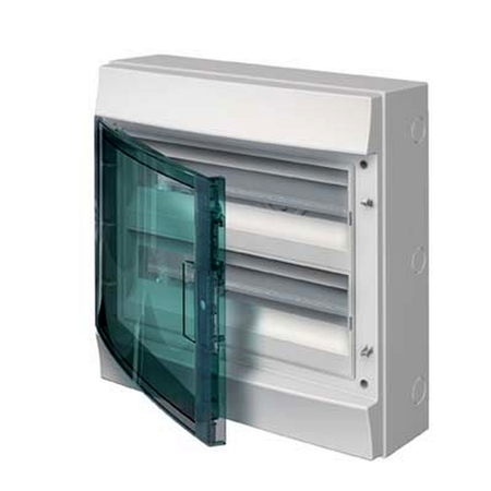 Бокс настенный 36М прозрачная дверь GWT 750° (2 ряда) Mistral65, 1SL1215A00