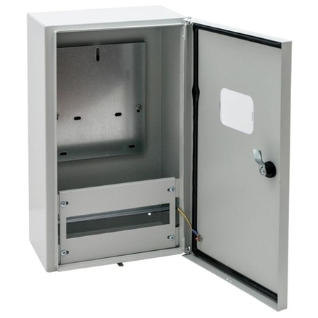 Распределительный шкаф EKF PROxima, 12 мод., IP54, навесной, металл, дверь, mb54-3