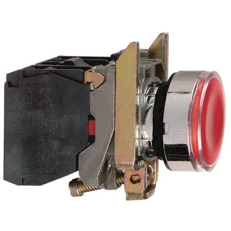 Кнопка Schneider Electric Harmony 22 мм, 24В, IP66, Красный, XB4BW34B5