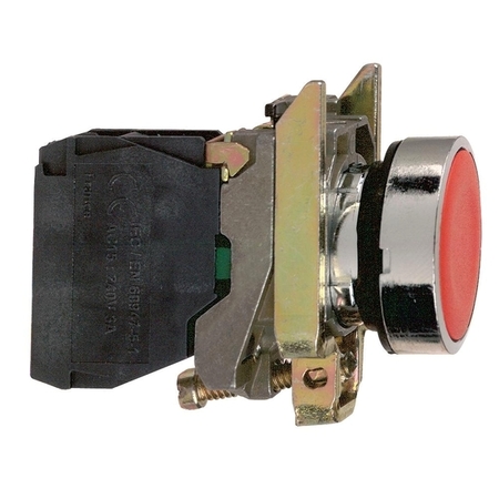 Кнопка Schneider Electric Harmony 22 мм, 220В, IP66, Красный, XB4BA42