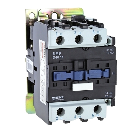 Контактор EKF КМЭ 3P 50А 400/400В AC 18.5кВт, ctr-s-50-380