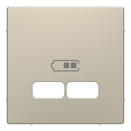 Накладка на розетку USB Schneider Electric MERTEN D-LIFE, песочный, MTN4367-6033