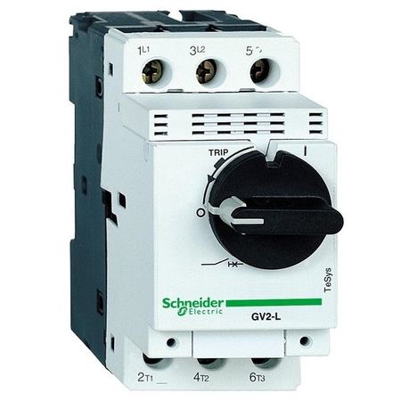 Силовой автомат для защиты двигателя Schneider Electric TeSys GV2 10А 3P, магнитный расцепитель, GV2L14