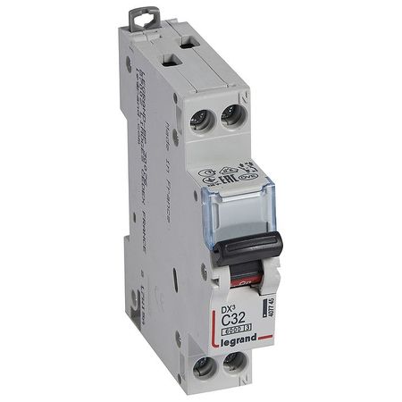 Автоматический выключатель Legrand DX³ 2P 32А (C) 10кА, 407745